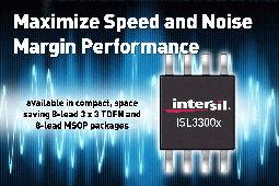 Intersil雙通道雙向I2C總線緩沖IC 賦能網絡服務器與ATCA設計，最大化速度與噪聲裕量